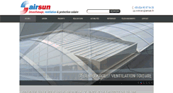Desktop Screenshot of airsun.fr